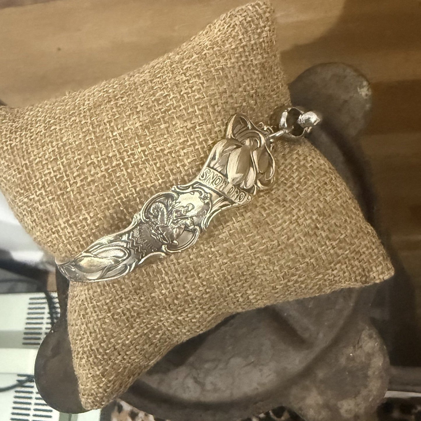 Sterling Silver Aquarius Bracelet
