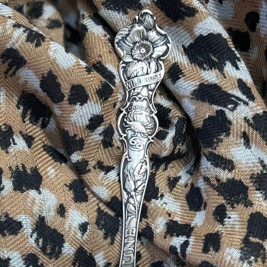 Antique Sterling Silver Ring - Zodiac Date 1916 - Molly Made