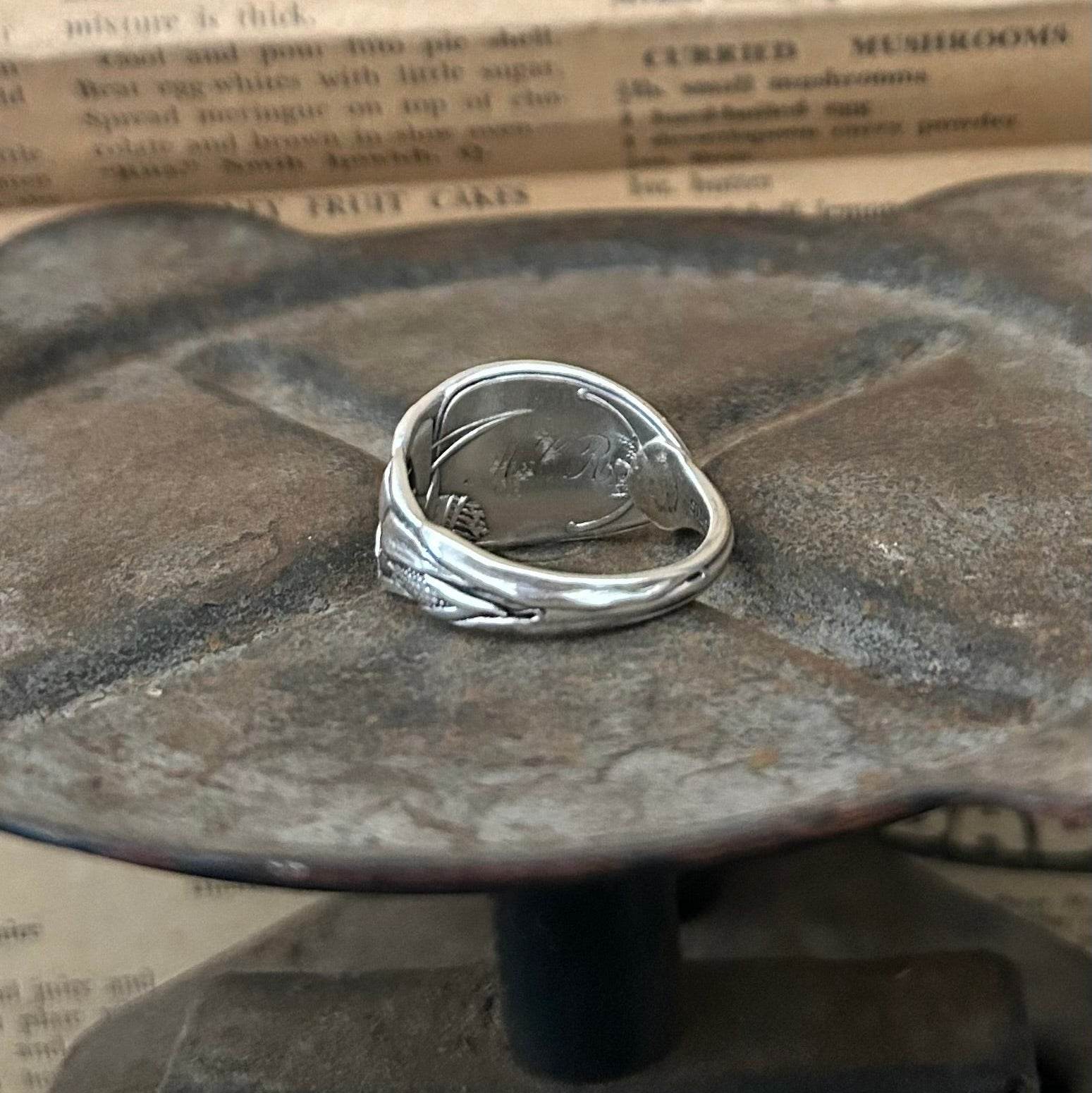 Sterling Silver Ring - 1891 Indian Chief - Molly Made