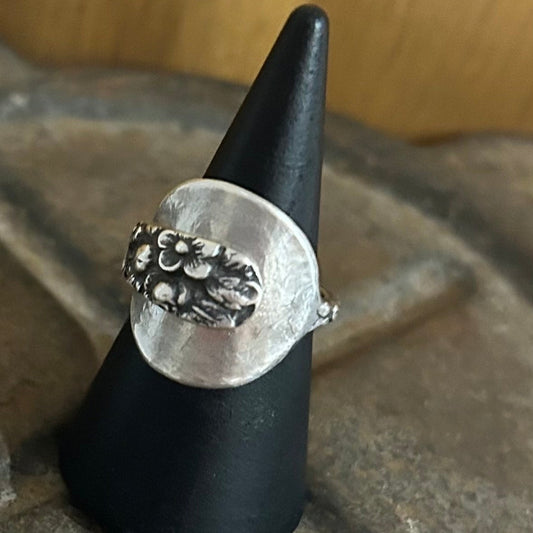 Sterling Silver 1892 Rose Ring