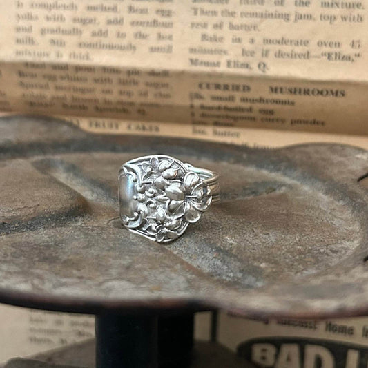 Sterling Silver Ring - 1908 Floral - Molly Made