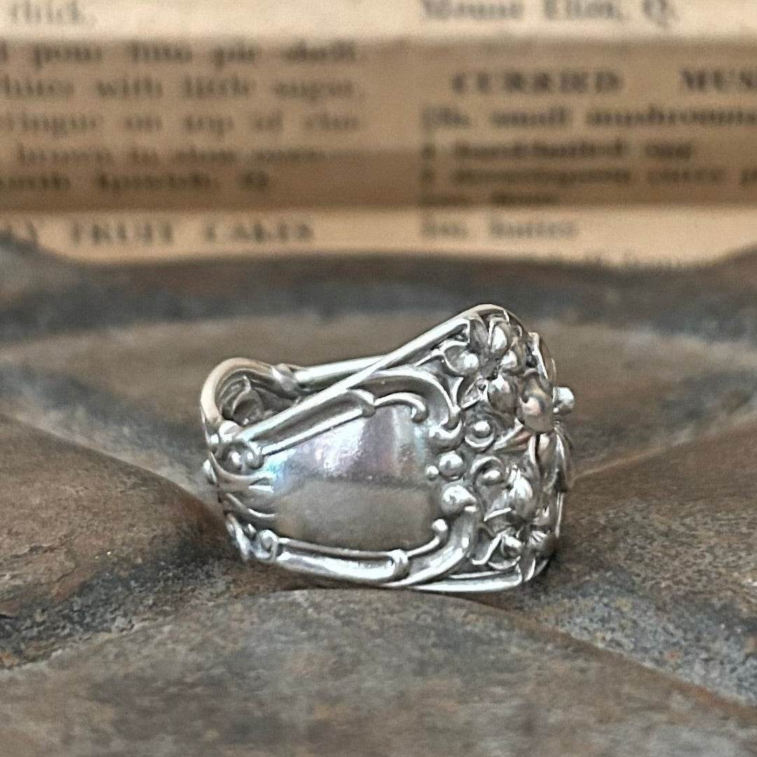 Sterling Silver Ring - 1908 Floral - Molly Made