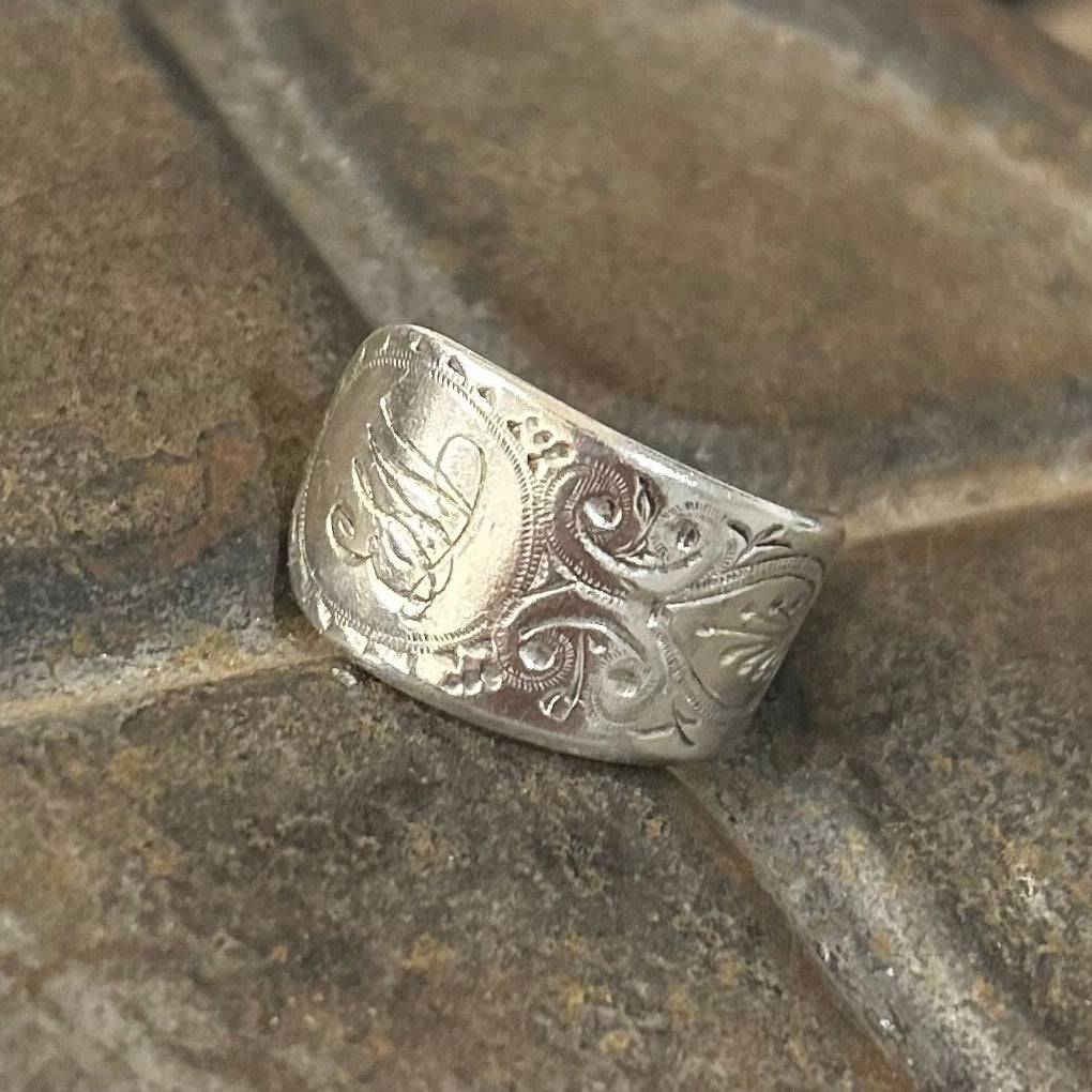 1919 Sterling Silver Ring - Old World Elegance