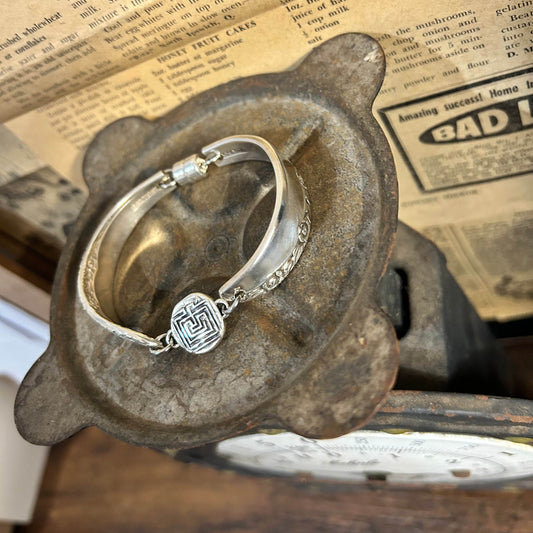 Vintage Silverware Bracelet - 1948 Brittany - Molly Made