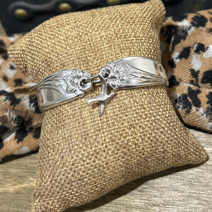 Vintage Daffodil Dove Bracelet — 1847 Rogers Bros