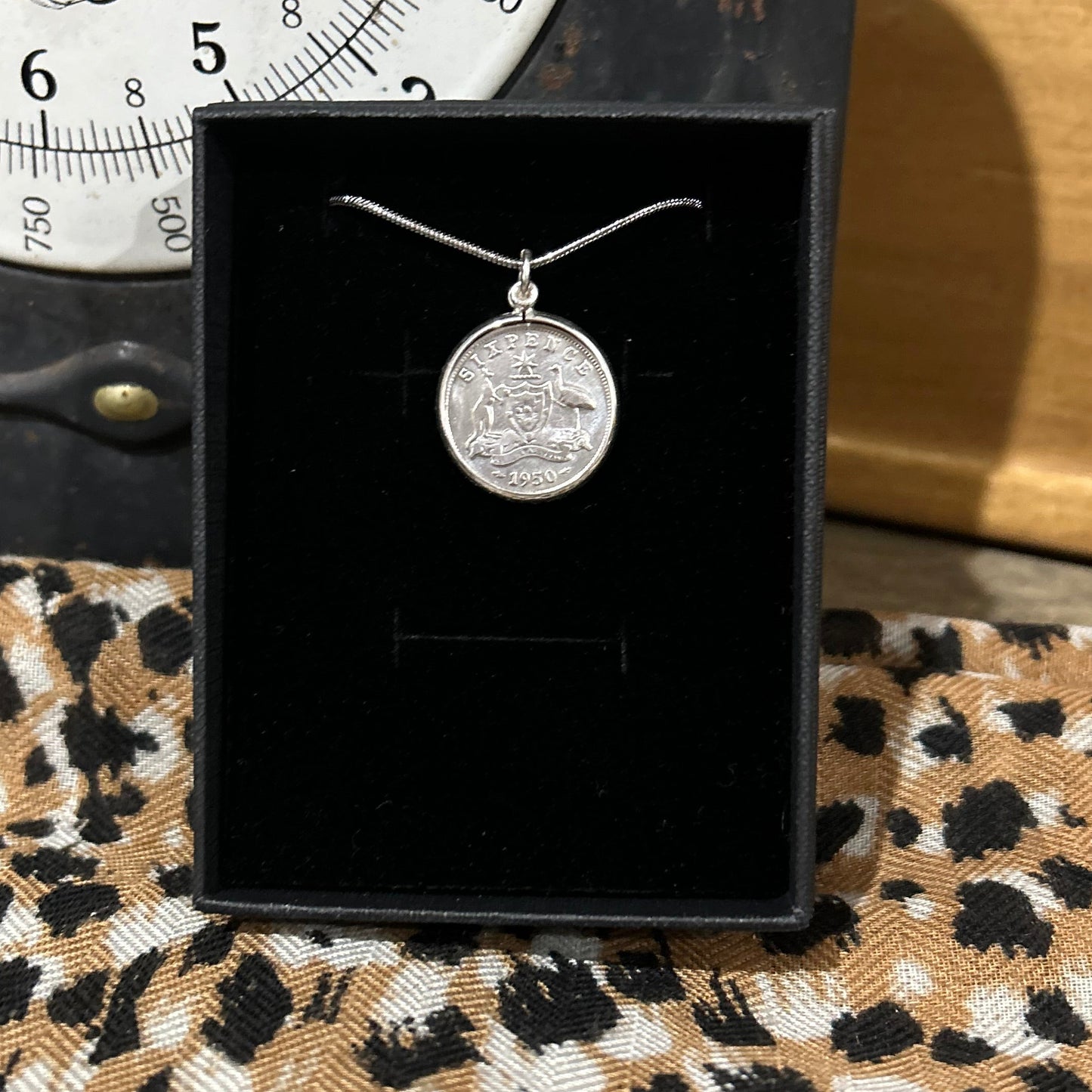 1950 Australian Sixpence Necklace