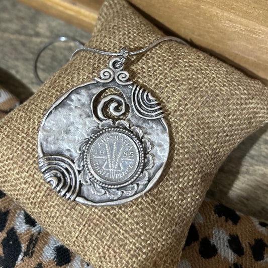 1955 Threepence " Heritage” Necklace