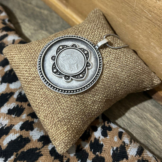 1958 Sixpence “Bold History” Necklace