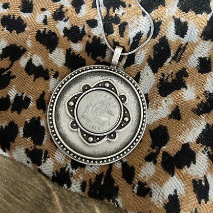 1958 Sixpence “Bold History” Necklace