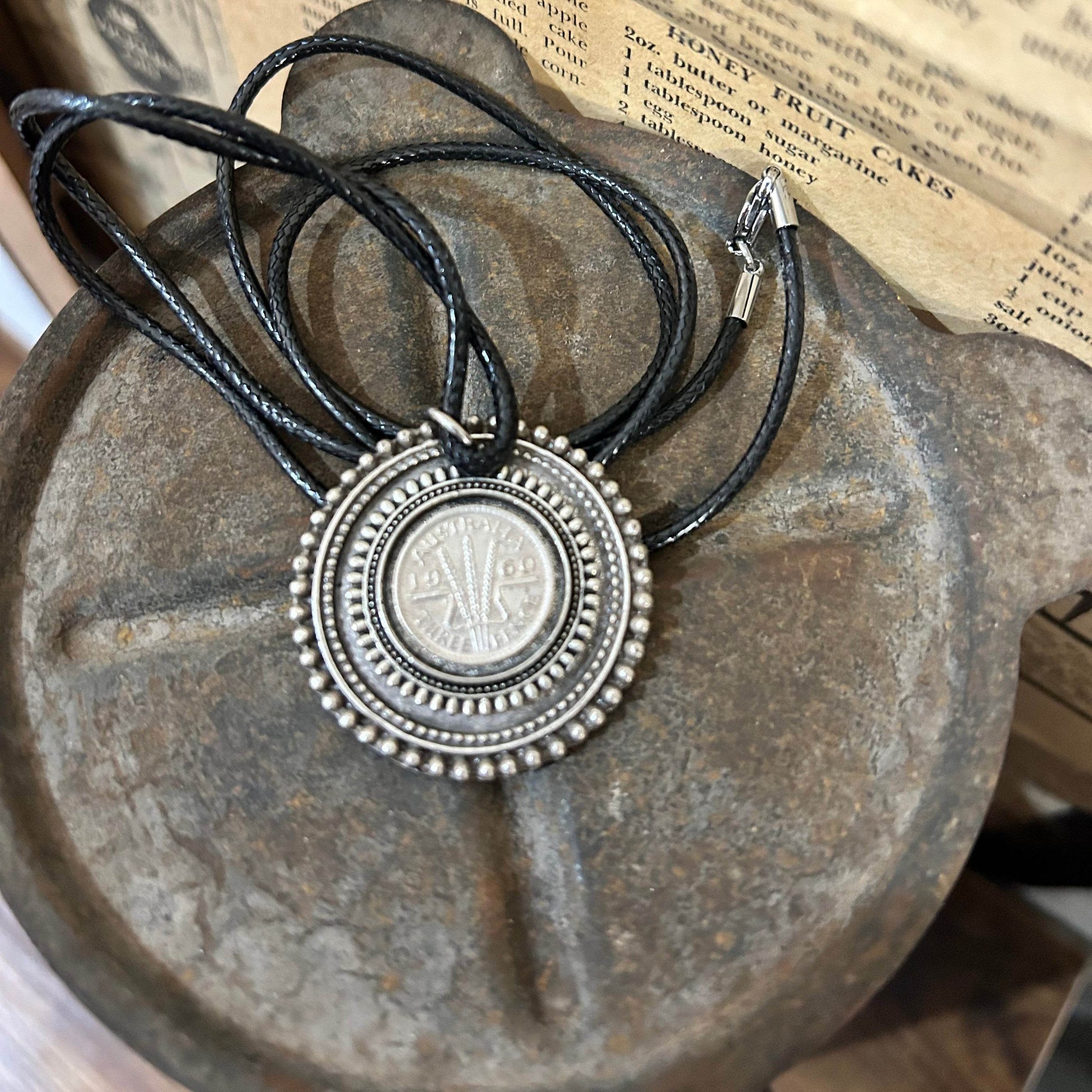 Coin Necklace - A 1960 layered Story from the past - Molly Made