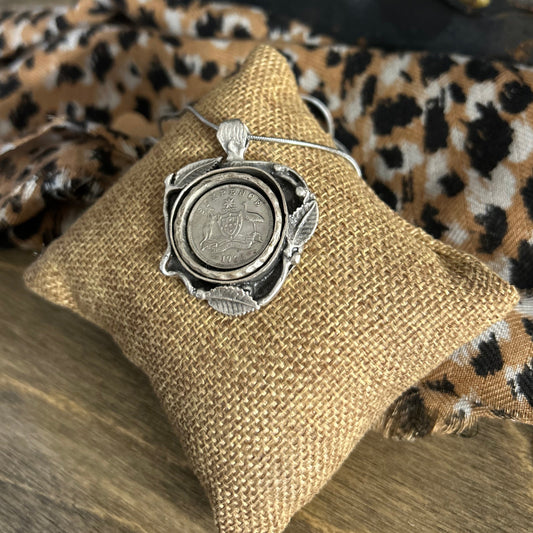 1962 Sixpence Necklace