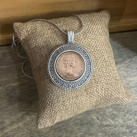 1966 Two Cent Necklace