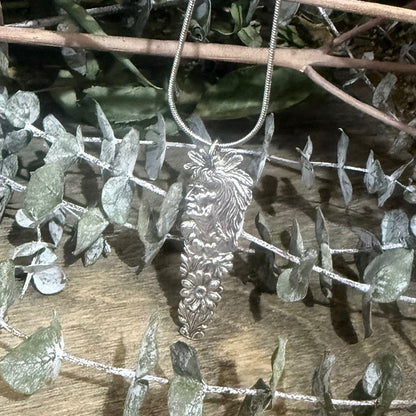 Sterling Silver Spirit and Bloom Necklace