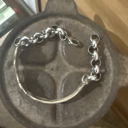 Sterling Silver Aquarius Bracelet