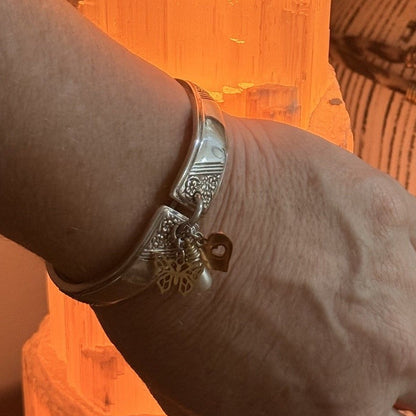 Vintage Margaret Rose Charm Bracelet