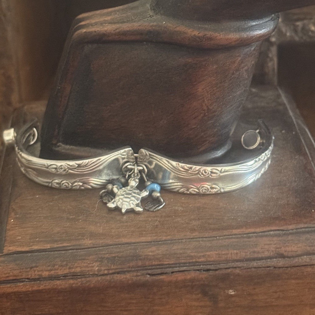 Grosvenor Charm Silverware Bracelet