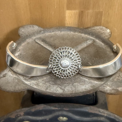 Vintage Silverware Filigree Bracelet