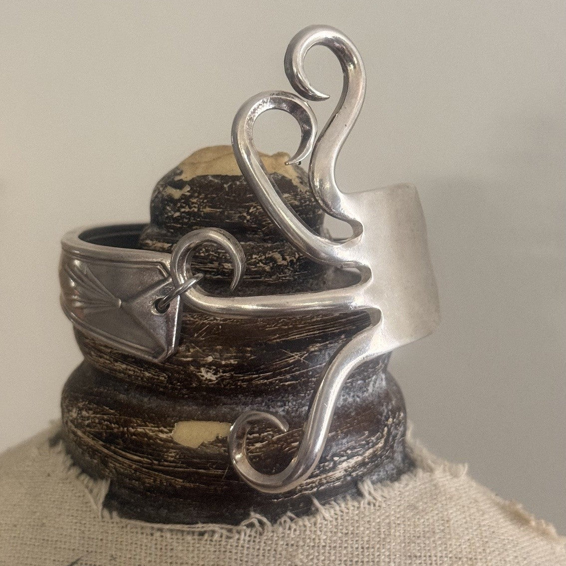 Vintage Fork Silverware Bracelet