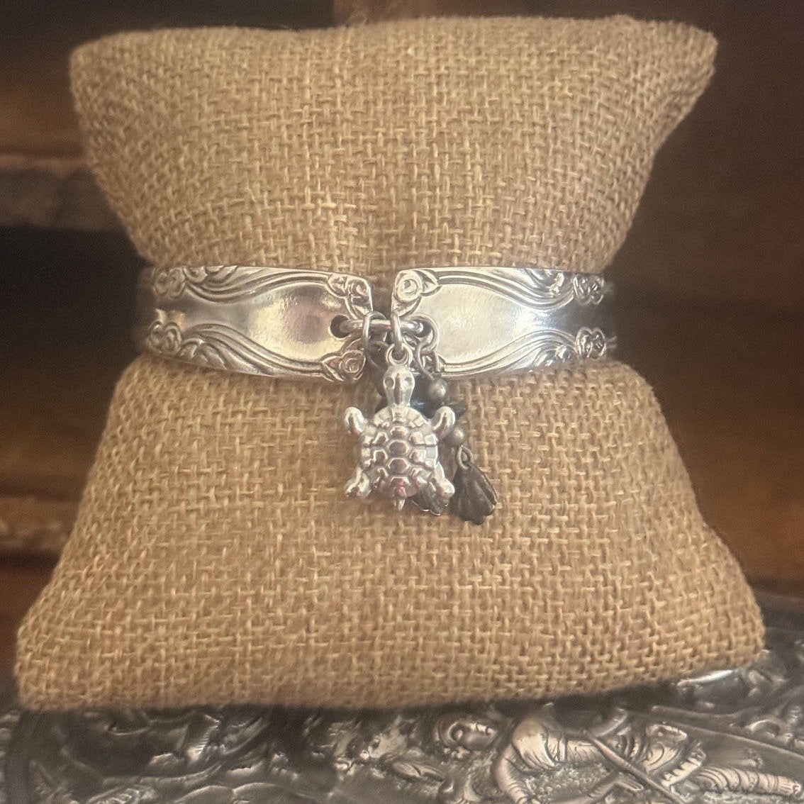 Grosvenor Charm Silverware Bracelet