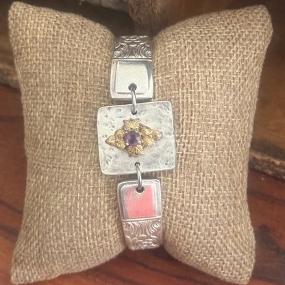 Vintage Spoon Handle Statement Bracelet