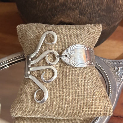 Hand Formed Vintage Fork Bracelet