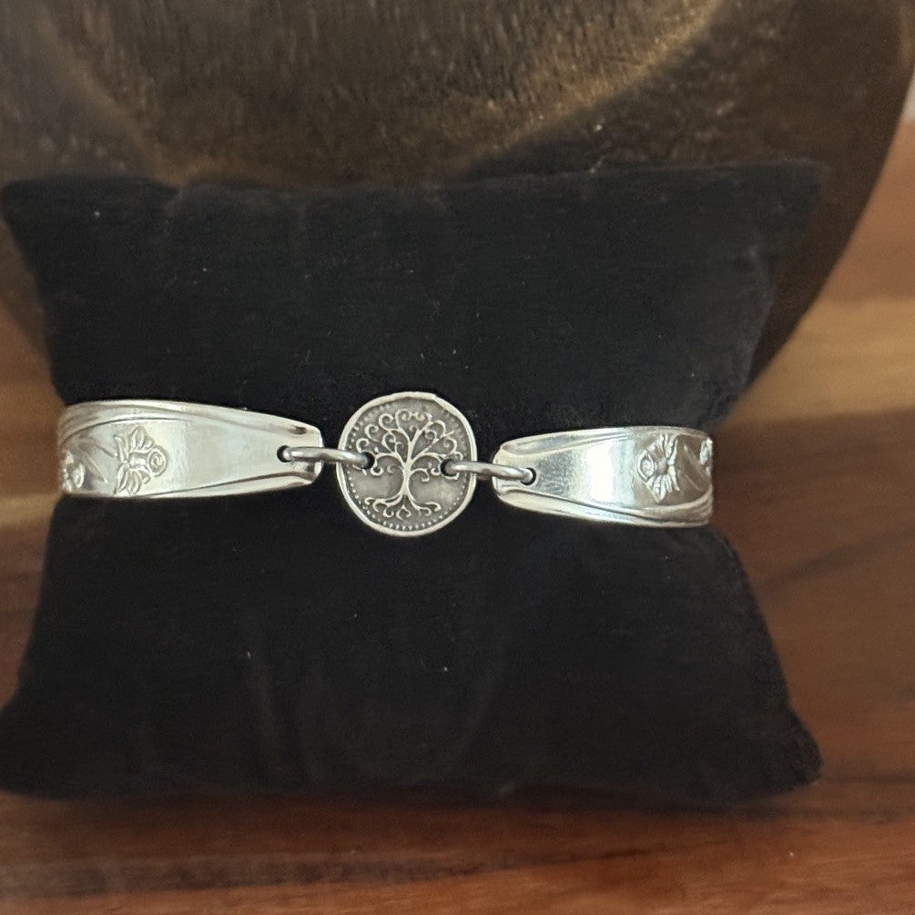 Dawn “Dancing Flowers” Spoon Handle Bracelet | Tree of Life
