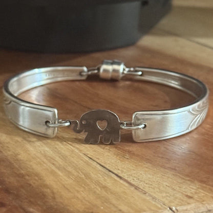 Vintage Sheringham Silverware Elephant Bracelet