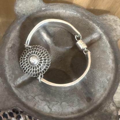 Vintage Silverware Filigree Bracelet