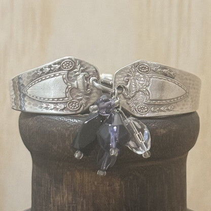 1916 Genuine Vintage Heraldic Spoon Handle Bracelet