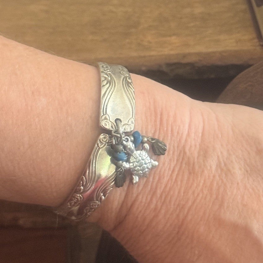 Grosvenor Charm Silverware Bracelet