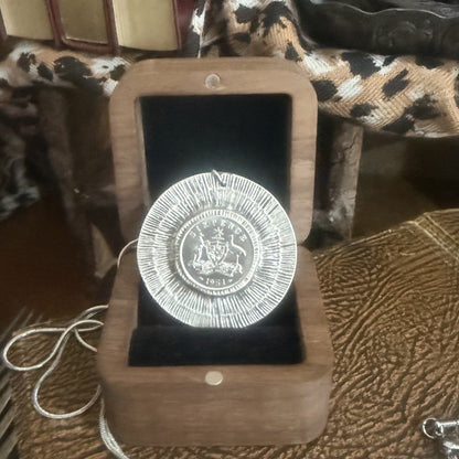 1951 Australian Sixpence Necklace