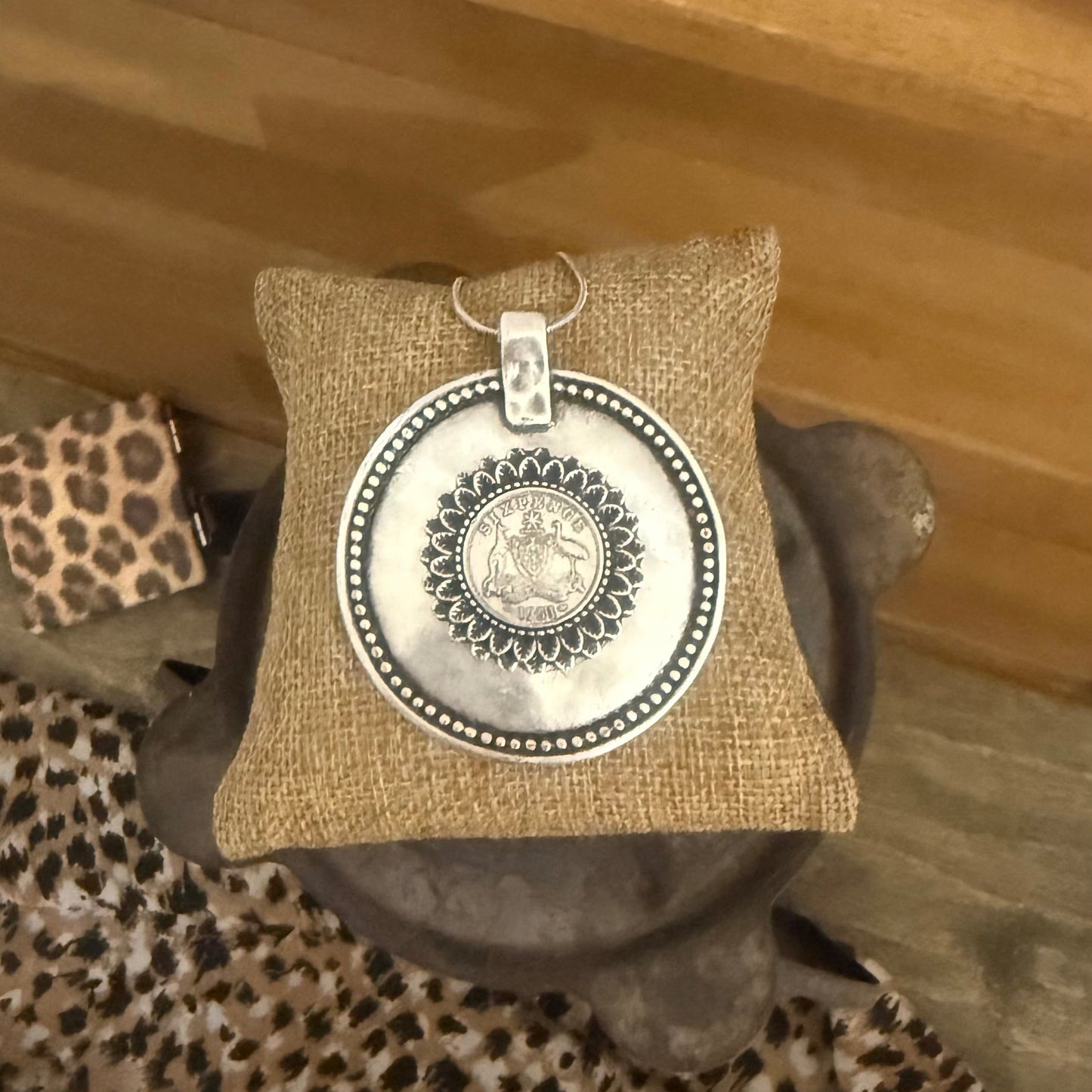 1951 Bold Sixpence Necklace