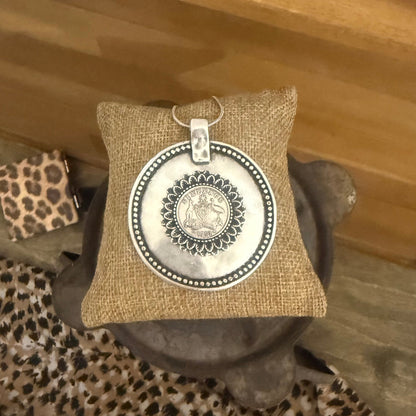 1951 Bold Sixpence Necklace