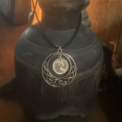 1966 Australian One Cent Coin Necklace