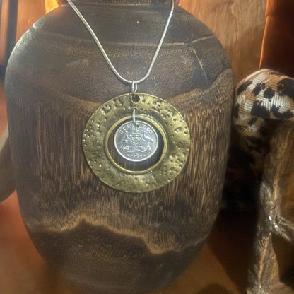 1962 Australian Sixpence Necklace