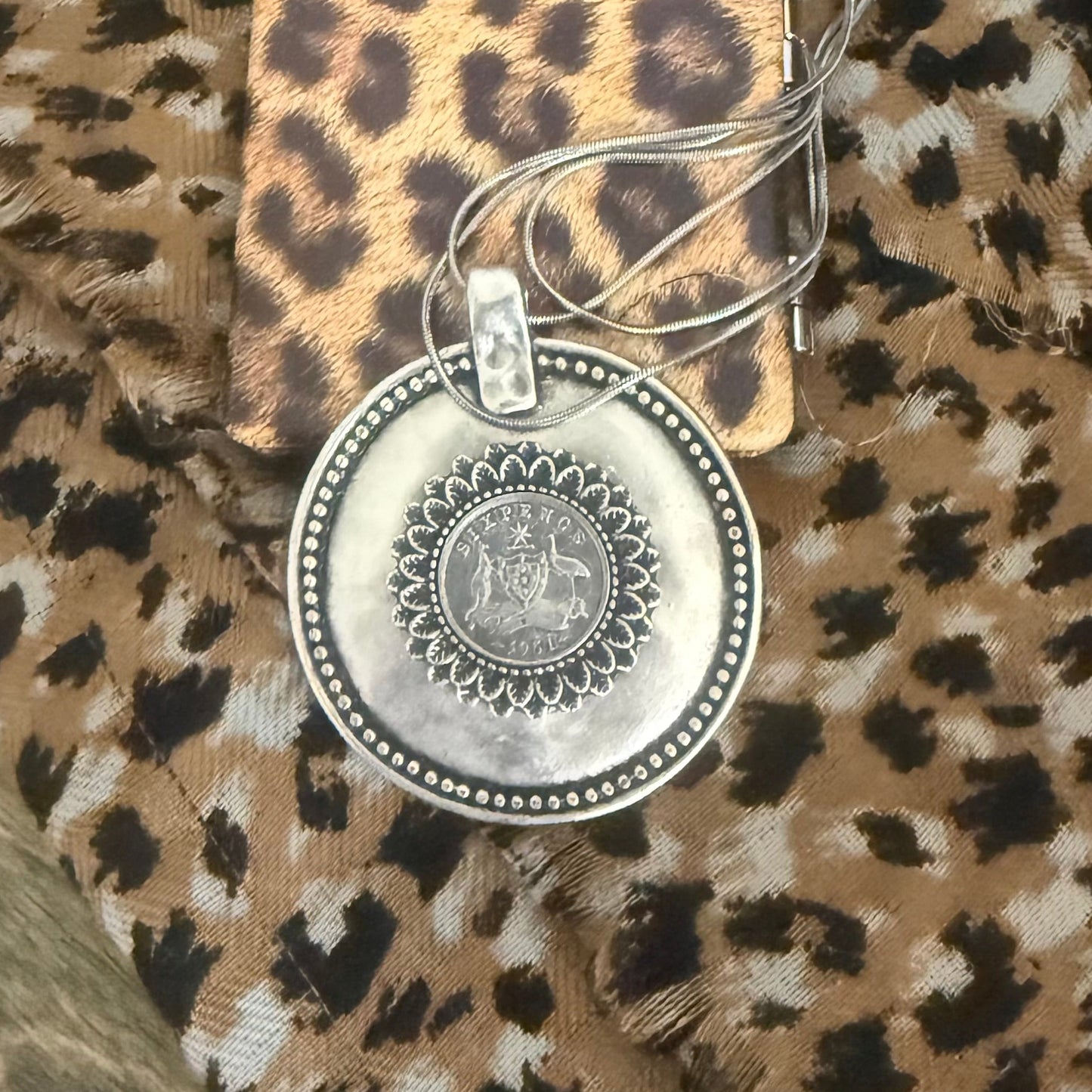 1951 Bold Sixpence Necklace