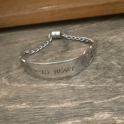 Wild Heart Thistle Cuff Bracelet
