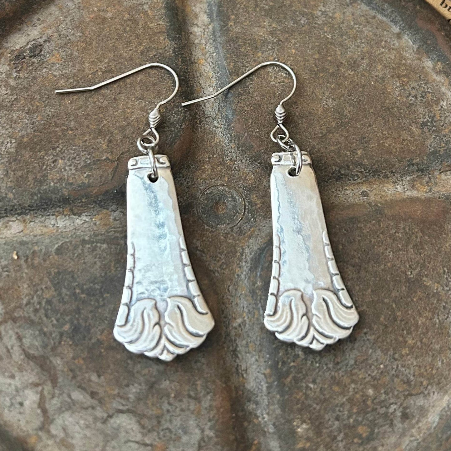 Danish Silver Earrings - Old World Charm - Molly Made