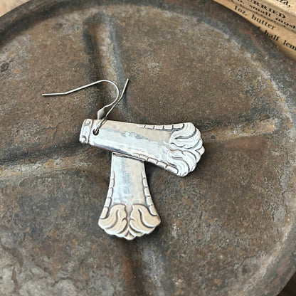 Danish Silver Earrings - Old World Charm - Molly Made