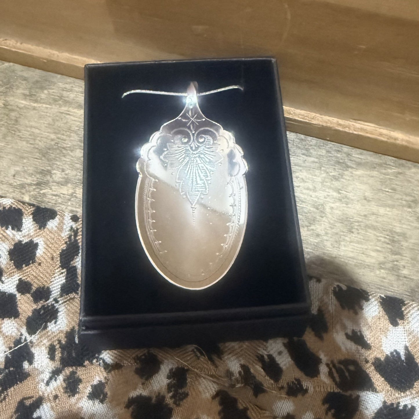 Vintage Spoon Bowl Necklace