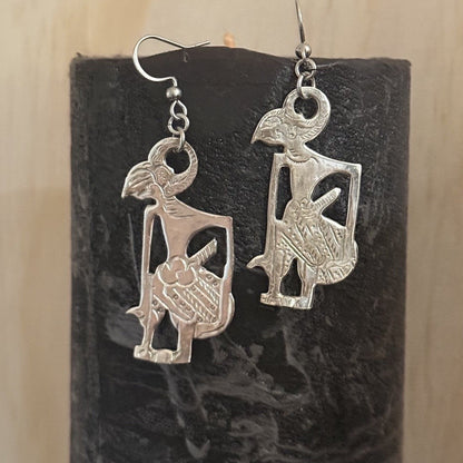 Vintage 1950s Indonesian Earrings