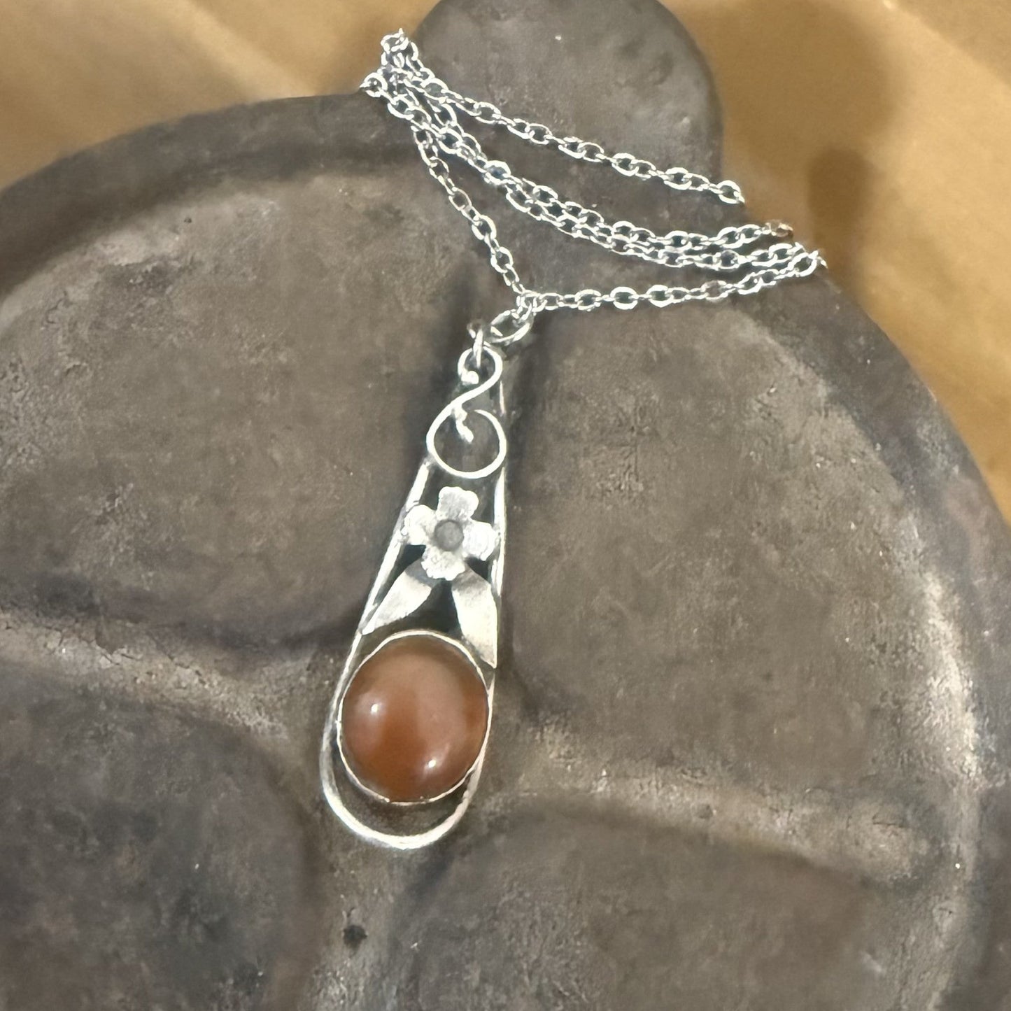 Sterling Silver Unique Necklace