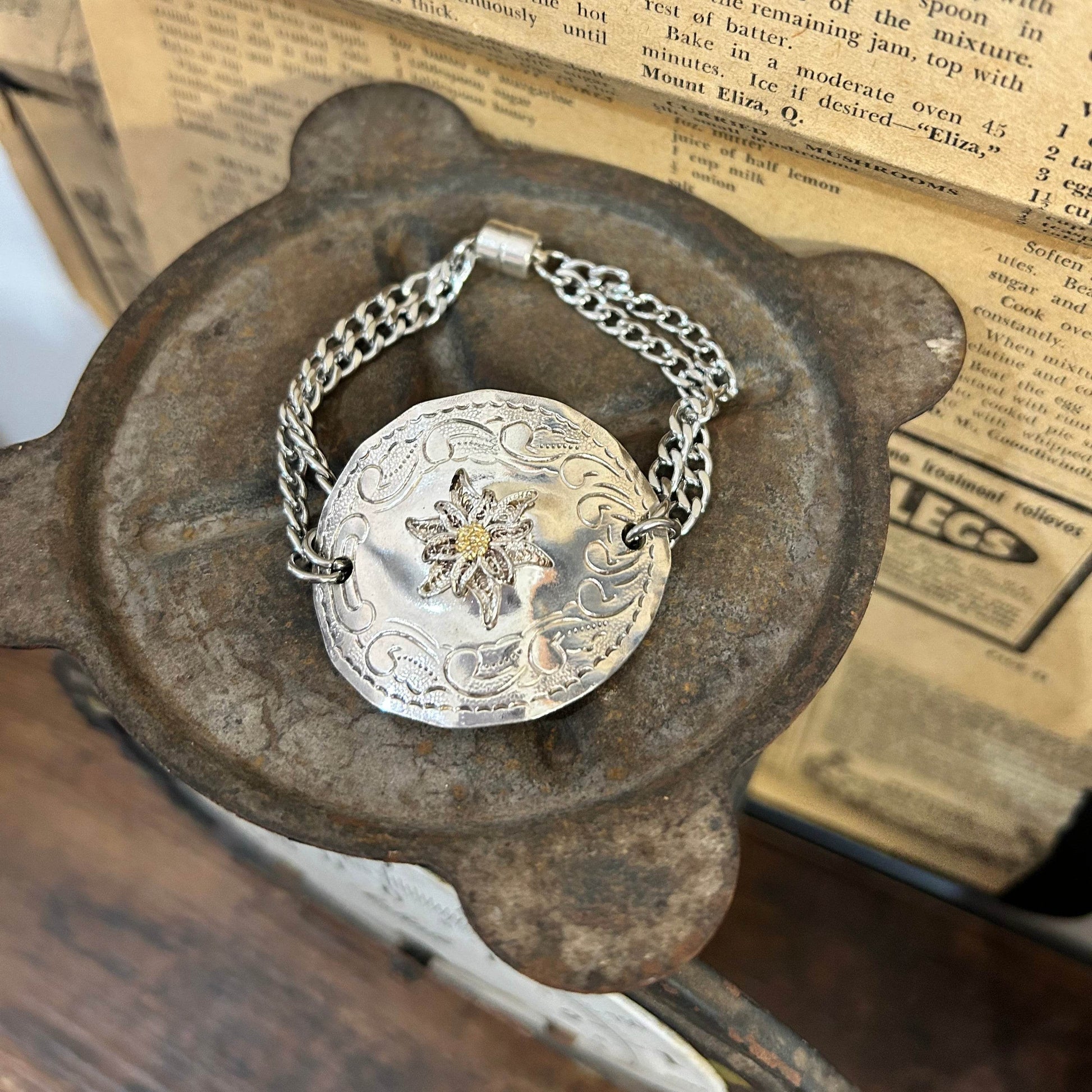 Spoon Bracelet - Jasmine Filigree - Molly Made