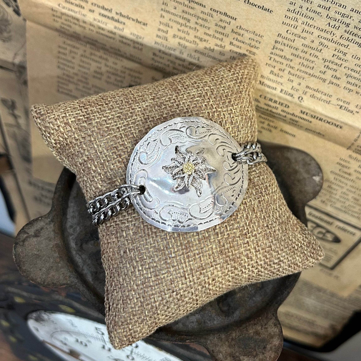 Spoon Bracelet - Jasmine Filigree - Molly Made