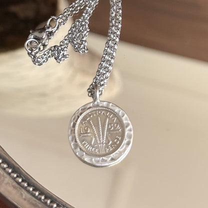 1952 Australian Threepence Necklace