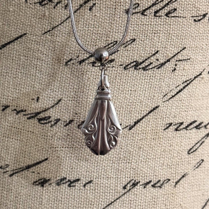 1920s Art Deco Cake Fork Necklace