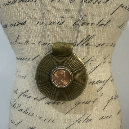 1976 One Cent Bold Necklace