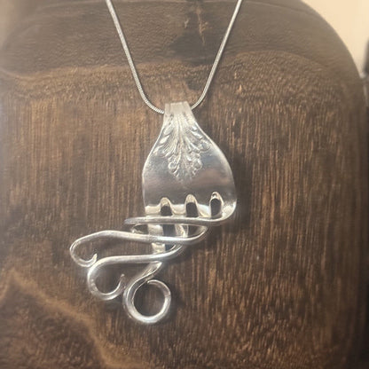 Vintage Fork Necklace