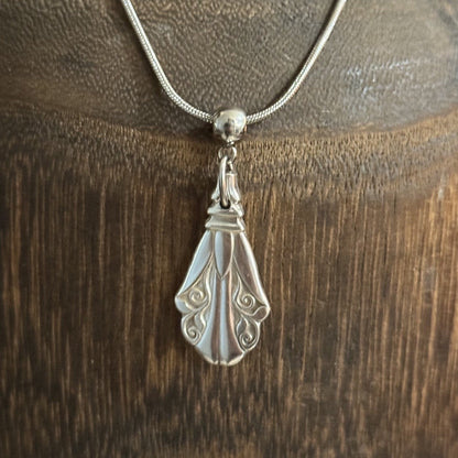 1920s Art Deco Cake Fork Necklace