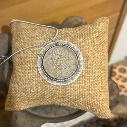 1966 British Two-Shilling Coin Necklace